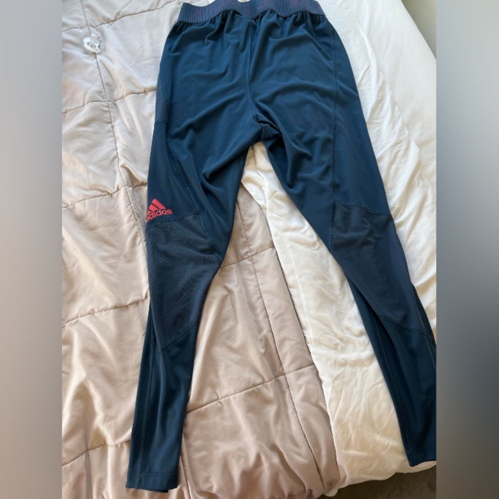 Adidas Tech Fit Prime Green Full Length Leggings